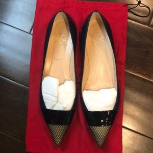 100% authentic Louboutin Flats